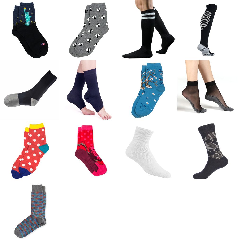 spandex socks